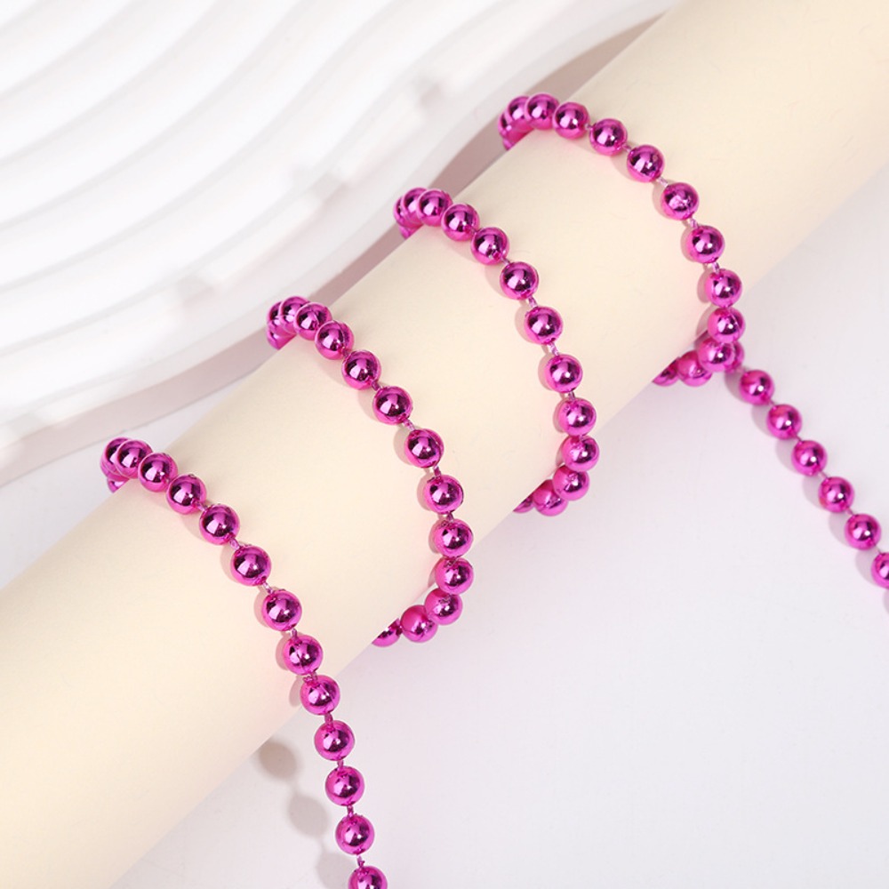 3m巻き、9mmのパールビーズチェーンガーランド。クリスマス - Pearl Trim Chain のレビューと価格
