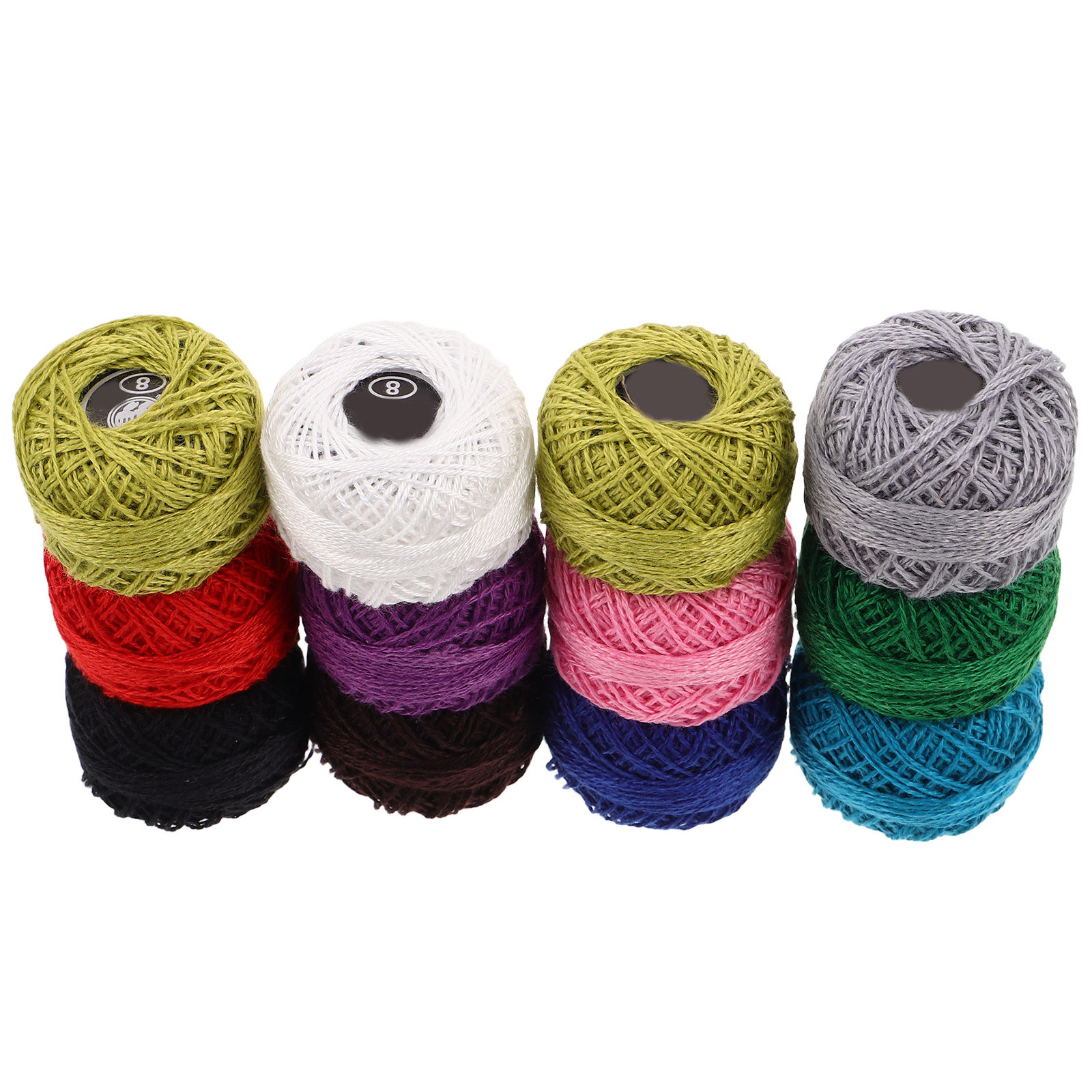 12本セットの刺繍糸。クロスステッチ、DIYクラフト、手編み - Embroidery Craft のレビューと価格